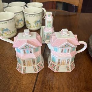 Lenox Village Cream and Sugar